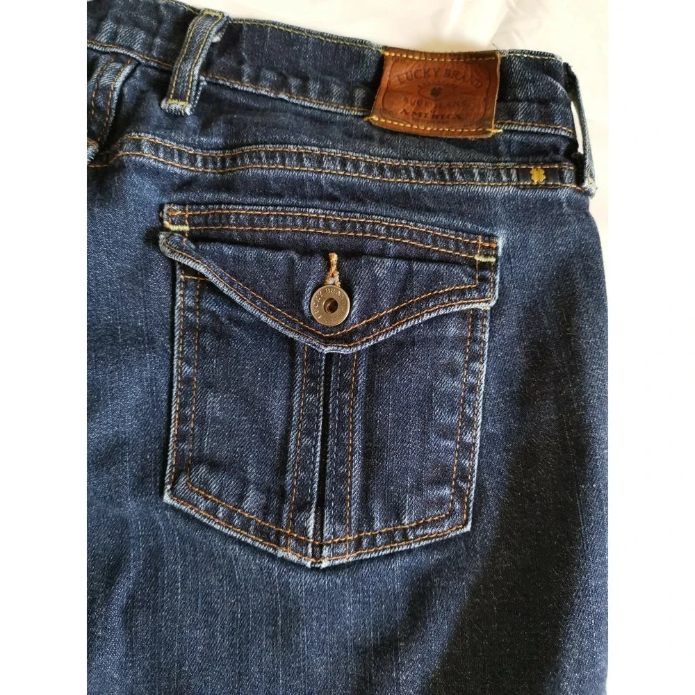 Lucky‎ Brand Straight Blue Denim Women's Jeans Size 32x25